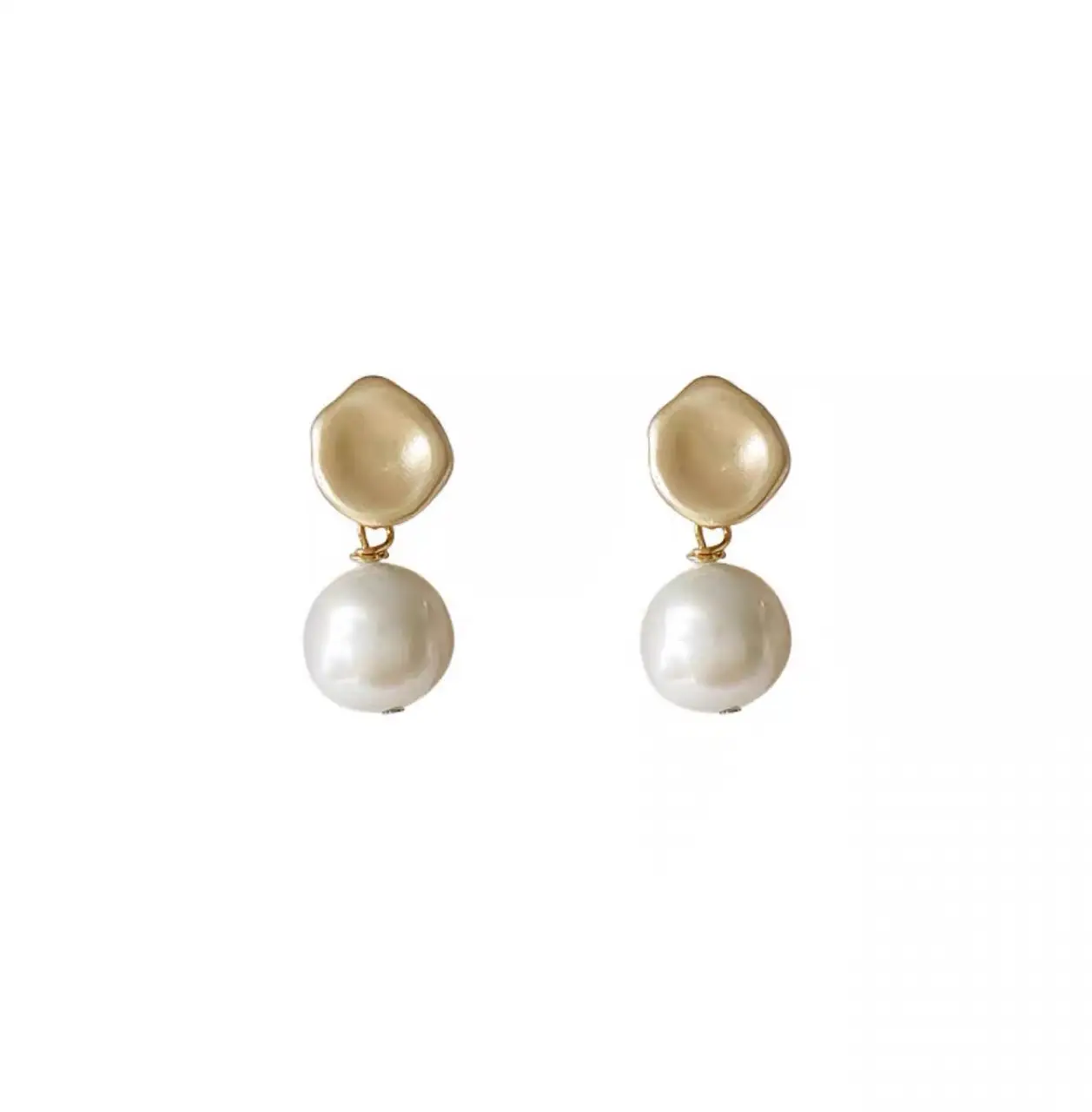 Natural Baroque Pearl Earrings for Women — feature 5