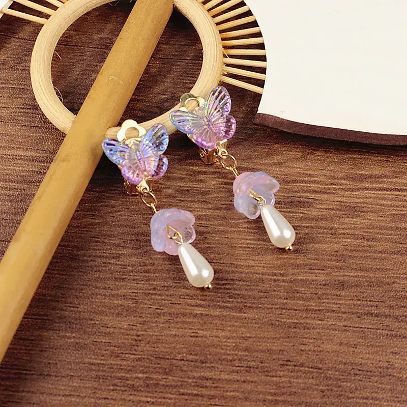 Ancient Red Cherry Earrings for Women - Image 9