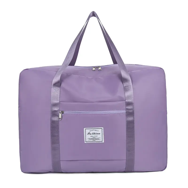 Pink Crossbody Travel Bag Large Capacity Moving Bag - Image 4