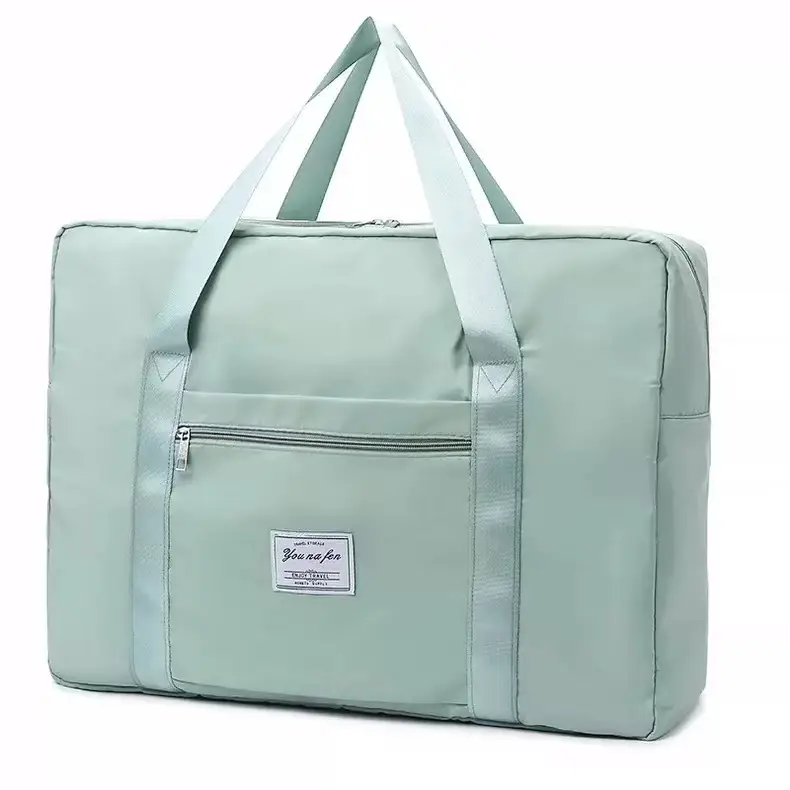 Pink Crossbody Travel Bag Large Capacity Moving Bag - Image 5