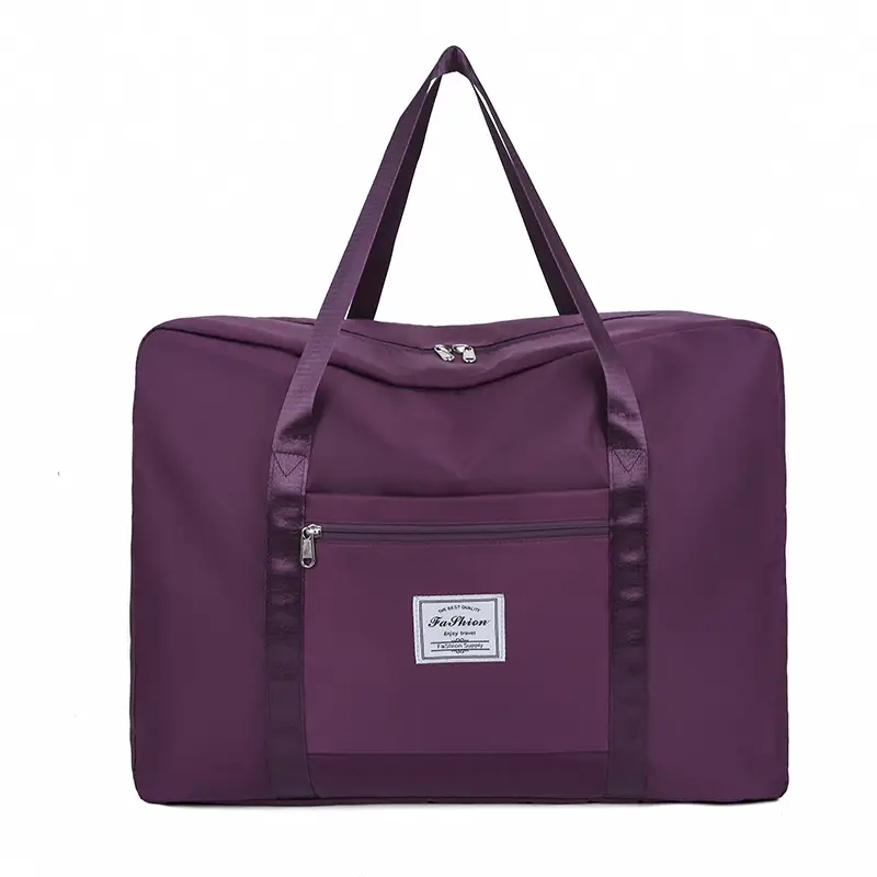 Pink Crossbody Travel Bag Large Capacity Moving Bag - Image 7