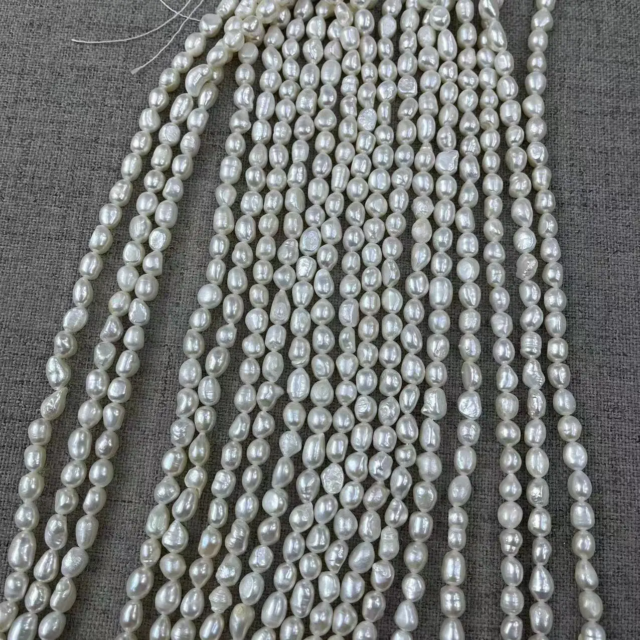 Natural Freshwater Pearl Light Baroque Necklace Bracelet — feature 10