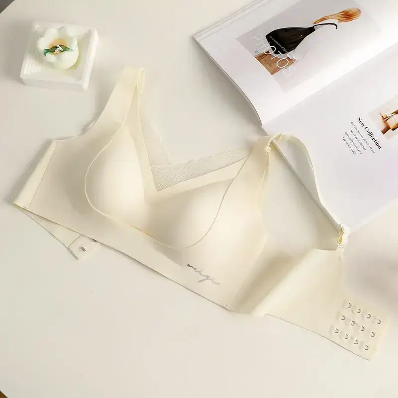 White Lace Underwear for Women Large Breasts - Image 2