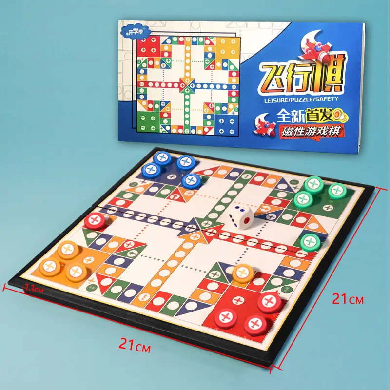 Flying Chess, Backgammon, Go, Chess, Beast Chess, Checkers, Military Chess, Kidsren's Educational Toys, Magnetic All-In-One Chess