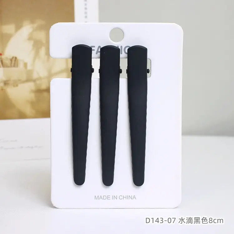 Extended Seamless Metal Hairpin 3pcs Brown Bangs Clip - Image 7