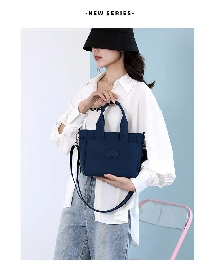 Green Nylon Crossbody Bag for Women with 7 Ways to Carry — feature 18