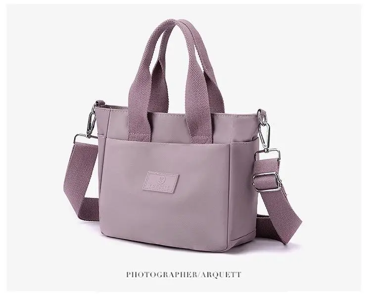 Green Nylon Crossbody Bag for Women with 7 Ways to Carry — feature 23