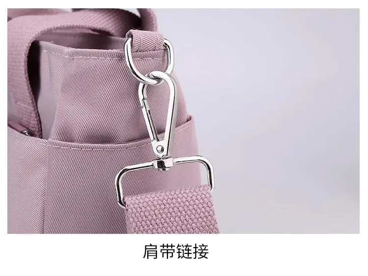 Green Nylon Crossbody Bag for Women with 7 Ways to Carry — feature 28