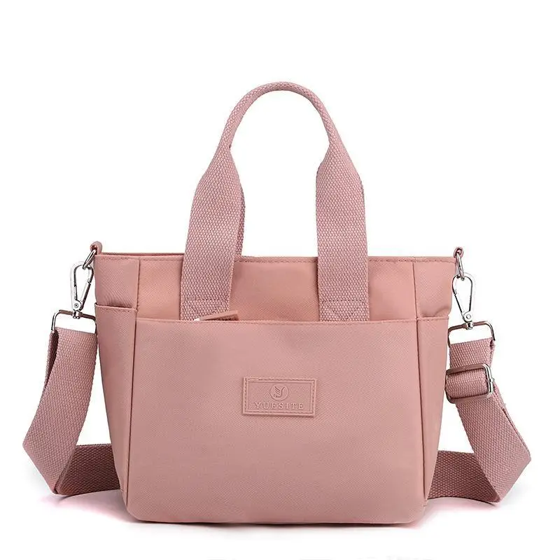 Green Nylon Crossbody Bag for Women with 7 Ways to Carry - Image 6