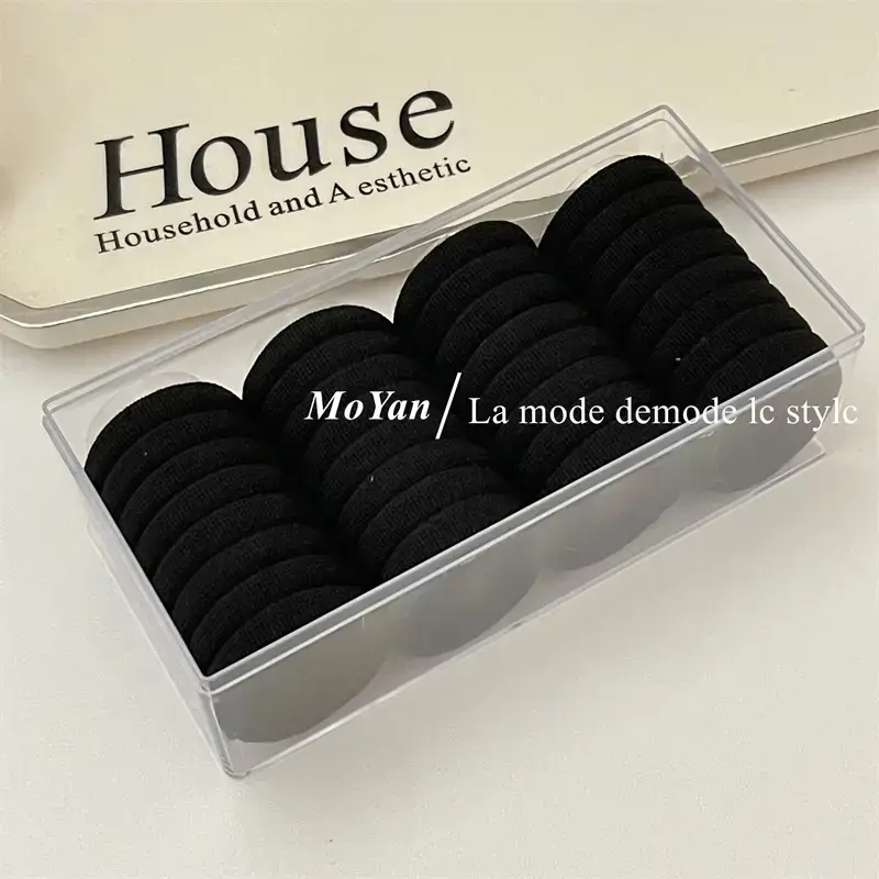 Sweet Macaron Color Hair Bands Gradient Rubber Ties — feature 6