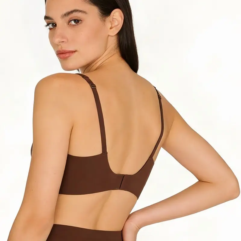 Seamless Jelly Bra for Women with Small Busts, Anti-Sagging, Thin Style, Side Breast Support, Wireless Bra, Soft Bras