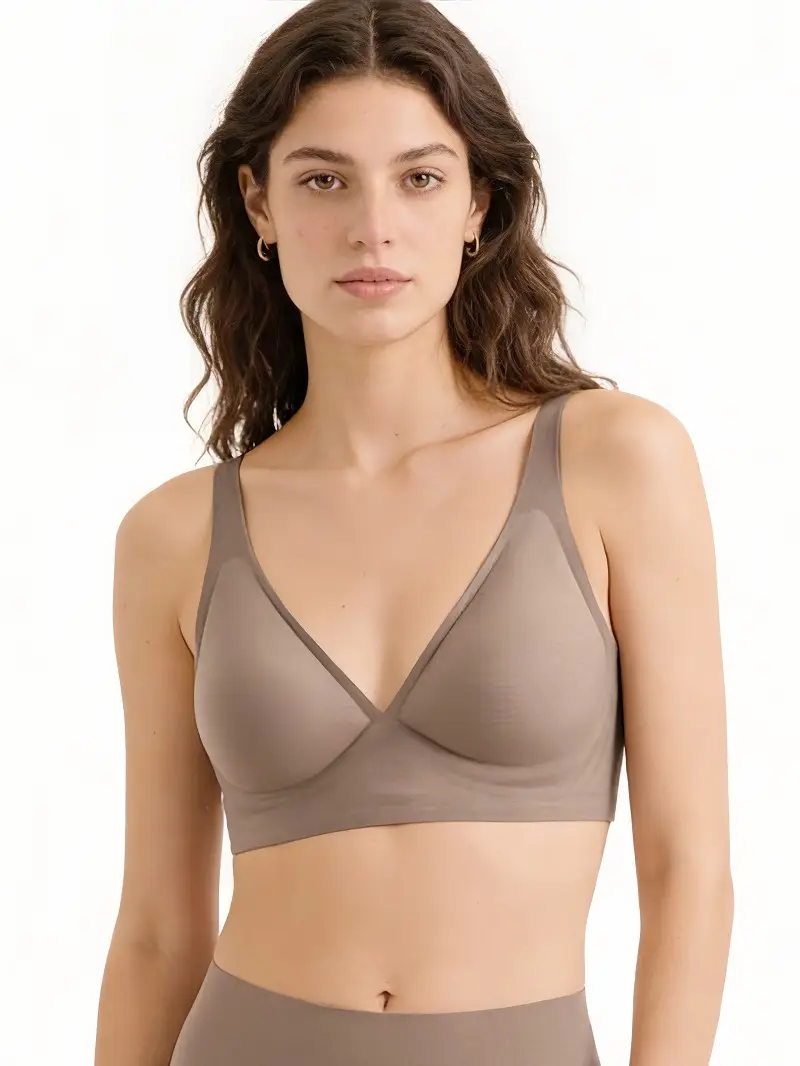 Seamless Jelly Bra for Women with Small Busts, Anti-Sagging, Thin Style, Side Breast Support, Wireless Bra, Soft Bras — feature 11