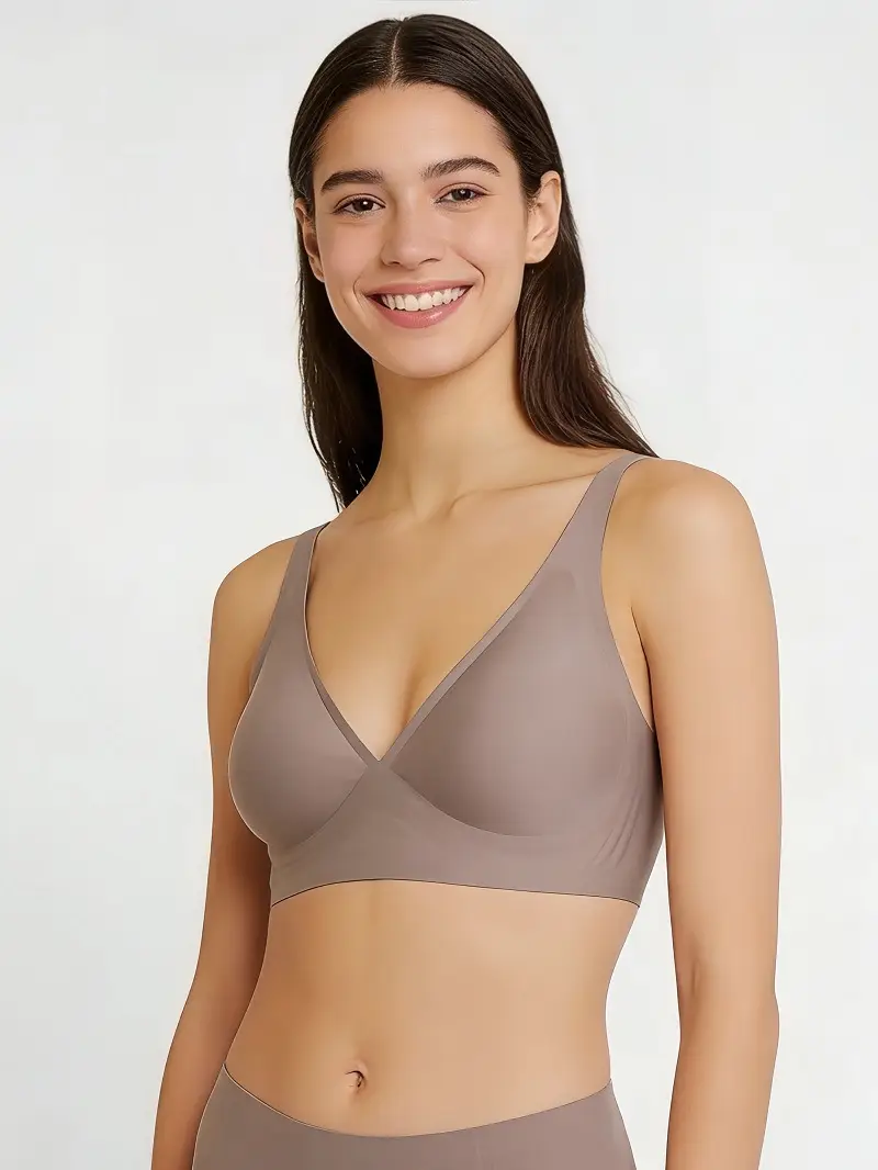 Seamless Jelly Bra for Women with Small Busts, Anti-Sagging, Thin Style, Side Breast Support, Wireless Bra, Soft Bras — feature 12