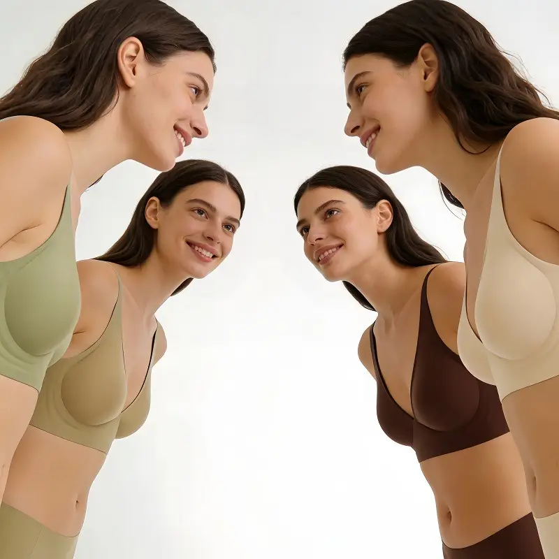 Seamless Jelly Bra for Women with Small Busts, Anti-Sagging, Thin Style, Side Breast Support, Wireless Bra, Soft Bras — feature 23