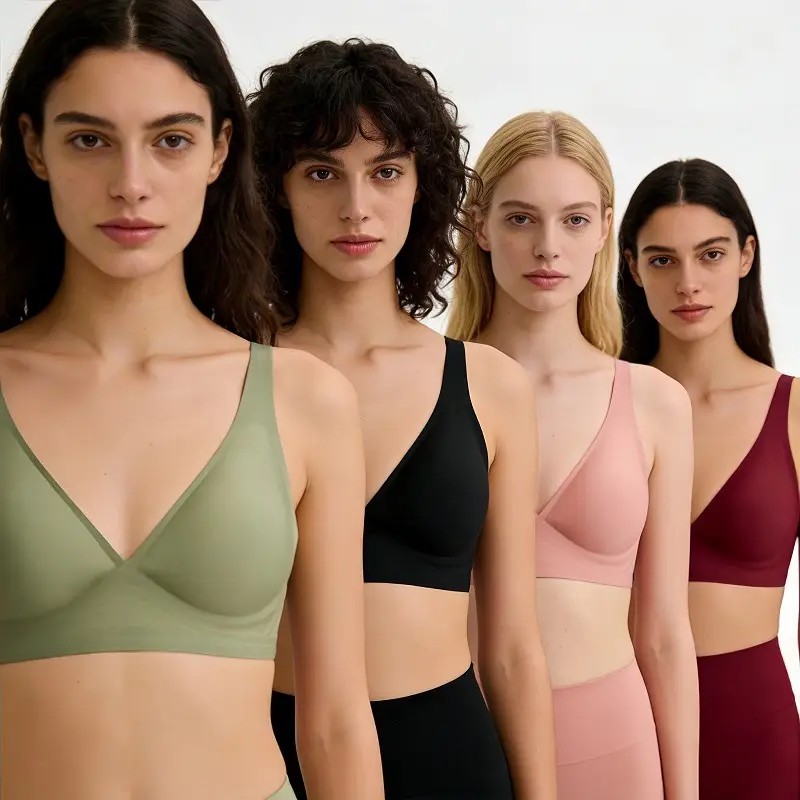 Seamless Jelly Bra for Women with Small Busts, Anti-Sagging, Thin Style, Side Breast Support, Wireless Bra, Soft Bras — feature 24