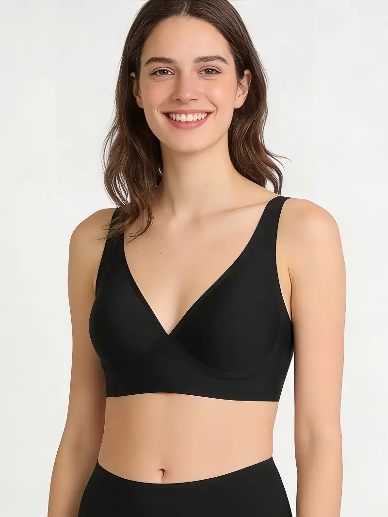 Seamless Jelly Bra for Women with Small Busts, Anti-Sagging, Thin Style, Side Breast Support, Wireless Bra, Soft Bras — feature 5