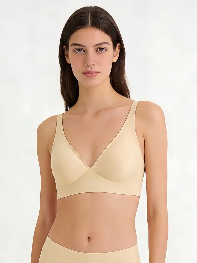 Seamless Jelly Bra for Women with Small Busts, Anti-Sagging, Thin Style, Side Breast Support, Wireless Bra, Soft Bras — feature 7
