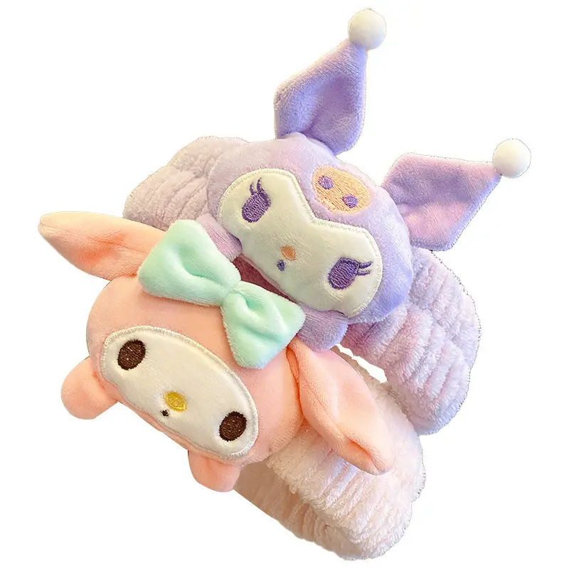 Sanrio Face Wash Hair Band Coolomi Blue