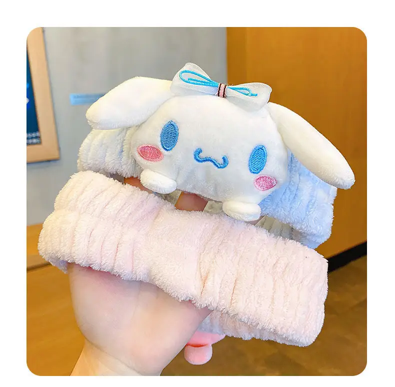 Sanrio Face Wash Hair Band Coolomi Blue — feature 4