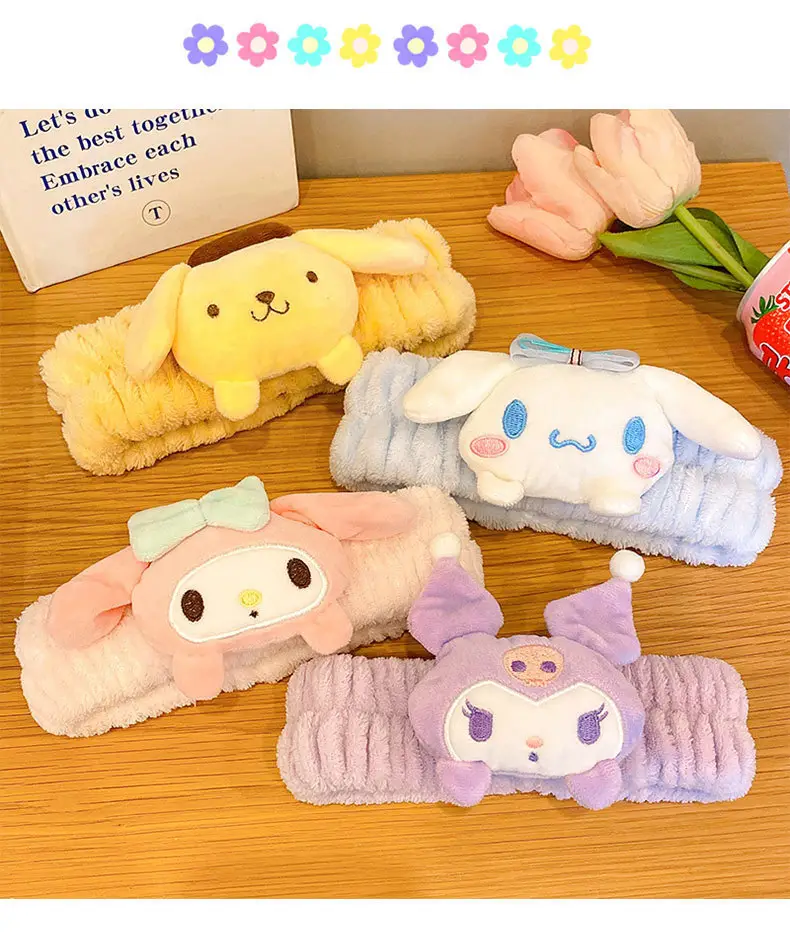Sanrio Face Wash Hair Band Coolomi Blue — feature 7