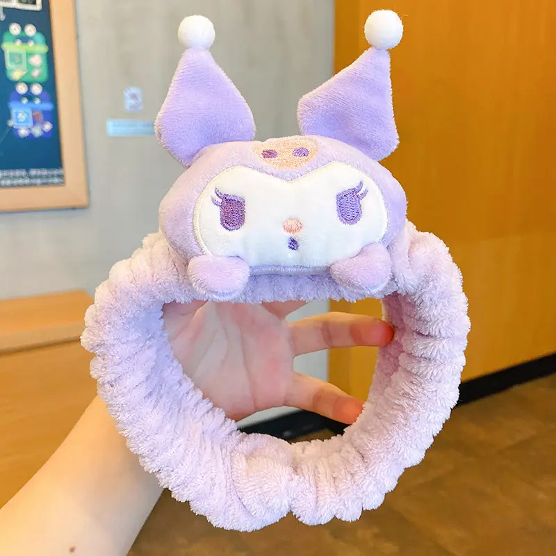 Sanrio Face Wash Hair Band Coolomi Blue — feature 8