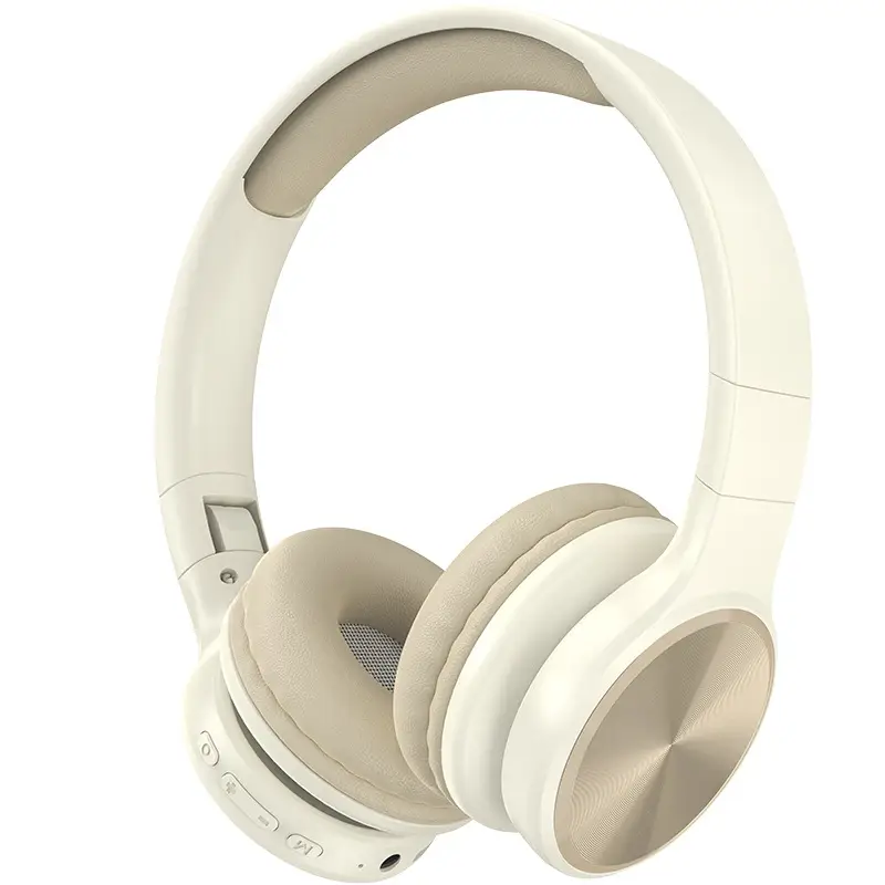 Over-Ear Bluetooth Headphones Black Wireless