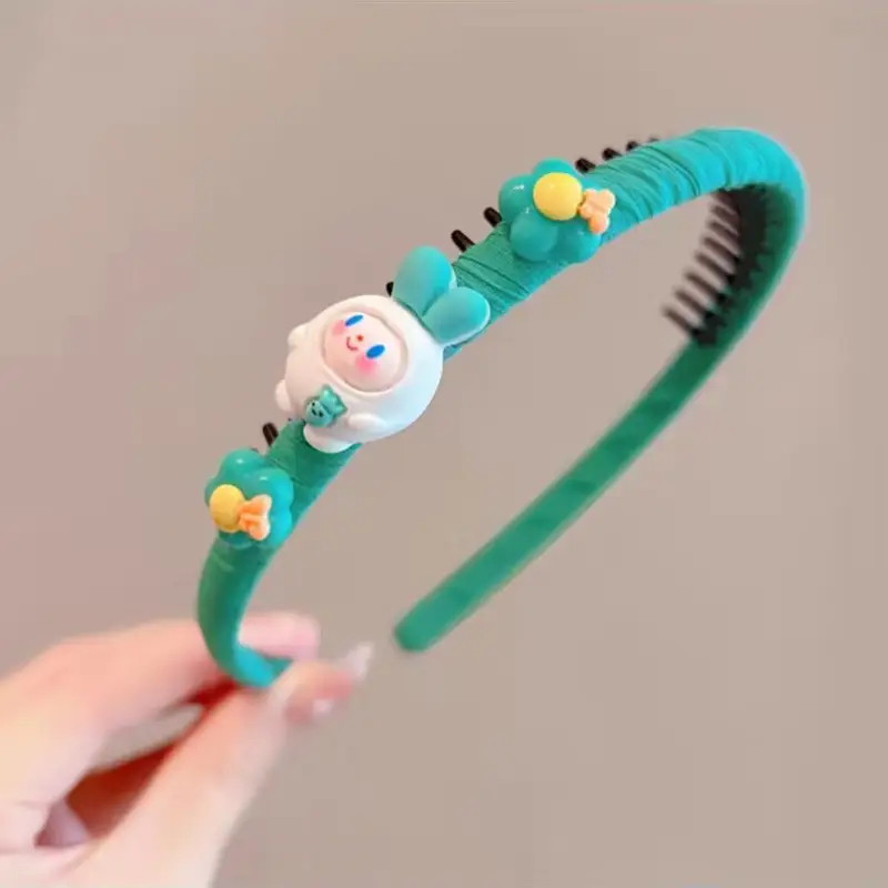 Cute Cartoon Toothed Hair Bands for Girls