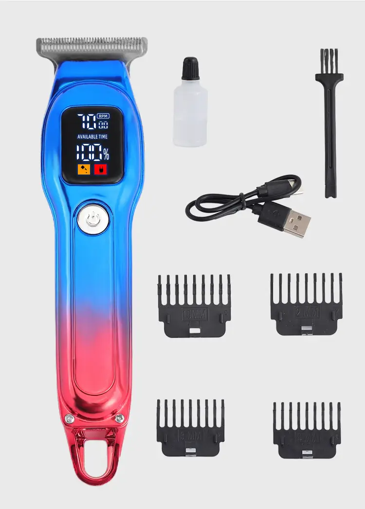 Digital Hair Clipper with 4 Combs & USB Charging — feature 11