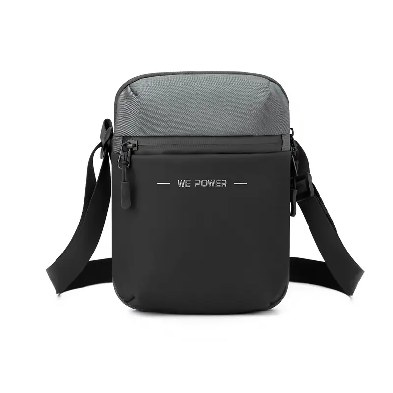 WEPOWER Black Men's Shoulder Bag Business Casual Messenger - Image 2