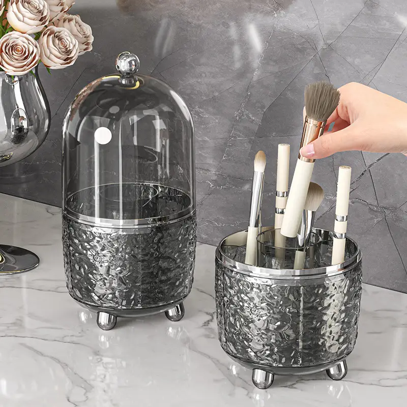 Transparent Ice Viscose Cosmetic Storage Box 122x246mm