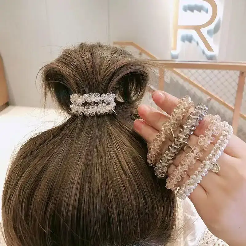 Dual-Use Crystal Braided Bracelet with Bell - Image 14