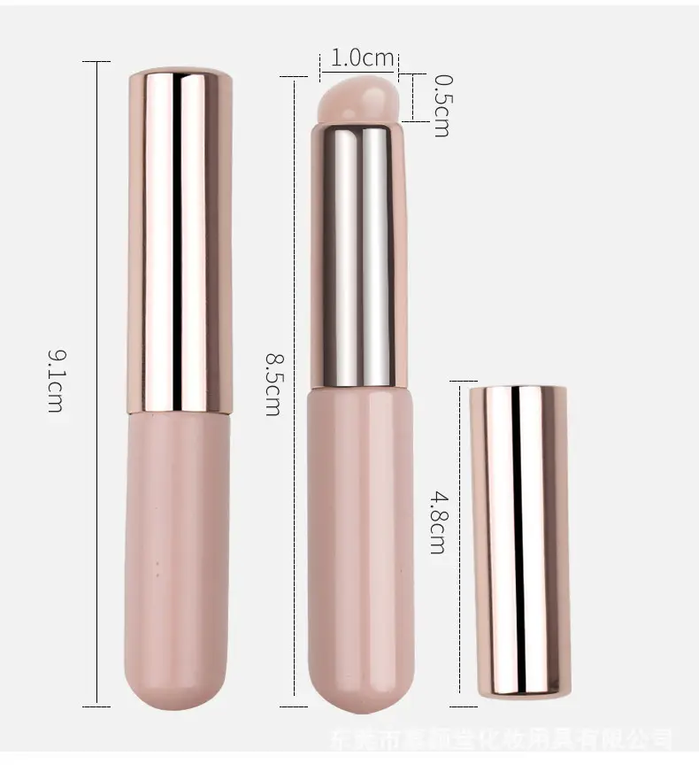 White Silicone Lip Brush with Lid Fingers for Concealing — feature 10