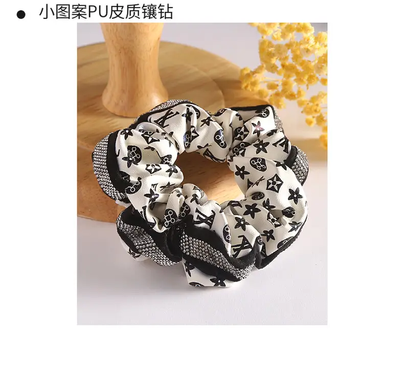 Full Diamond Hair Tie with High Elasticity Band — feature 19