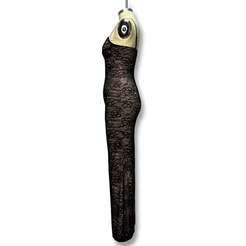 Black Lace Wind Sling Dress for Women 2023 — feature 30