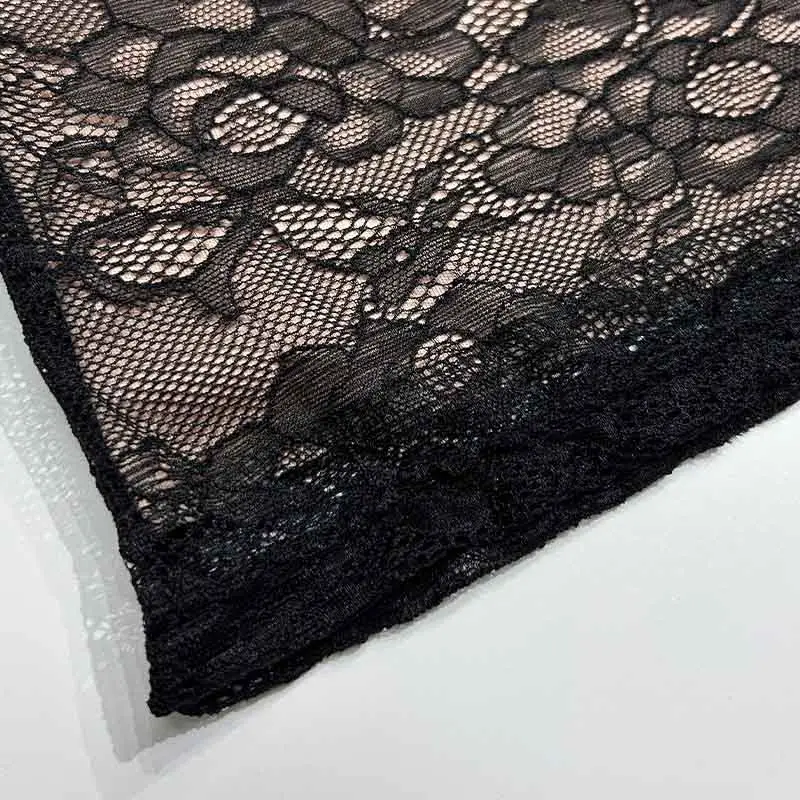 Black Lace Wind Sling Dress for Women 2023 — feature 39