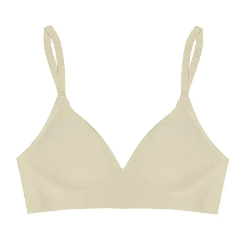 Wire-Free Jelly Seamless Bra Large Waist Small