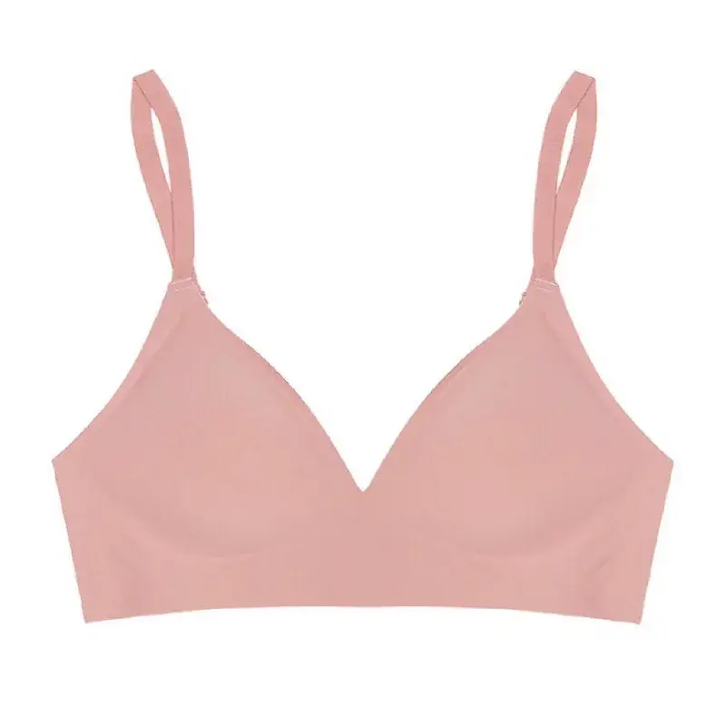 Wire-Free Jelly Seamless Bra Large Waist Small