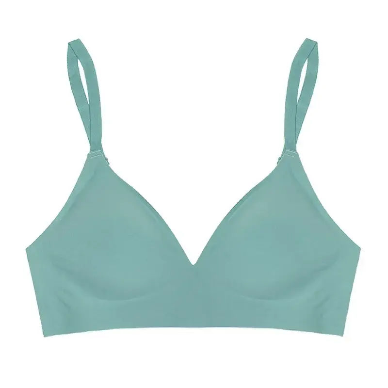 Wire-Free Jelly Seamless Bra Large Waist Small