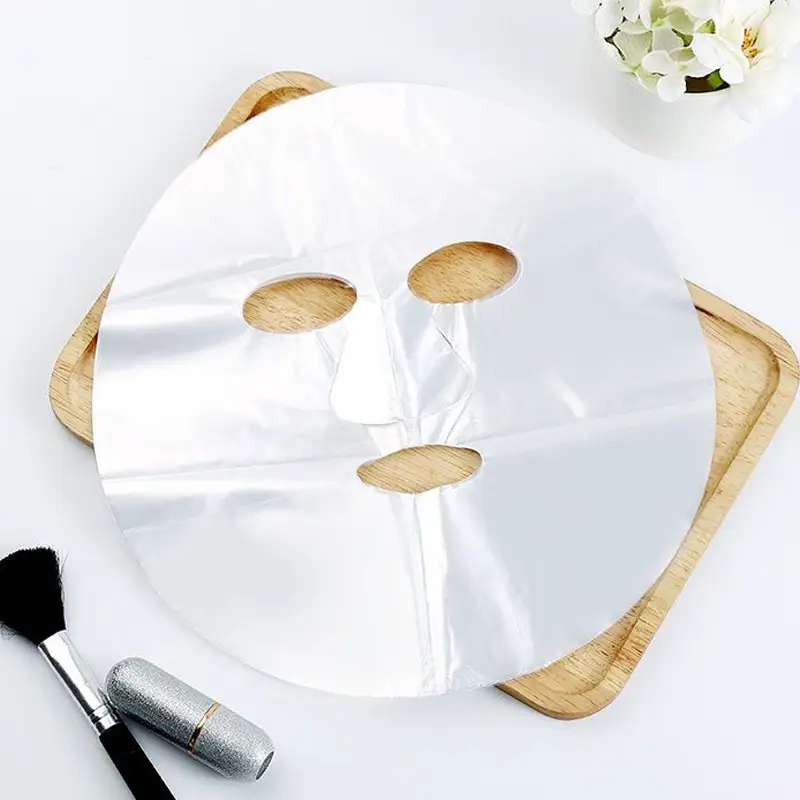 Disposable Plastic Mask 100 Pcs Transparent Ultra Thin - Image 8