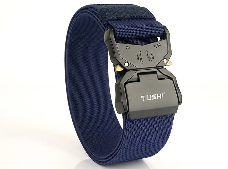 TUSHI 5.0cm Aluminum Tactical Belt for Men — feature 20