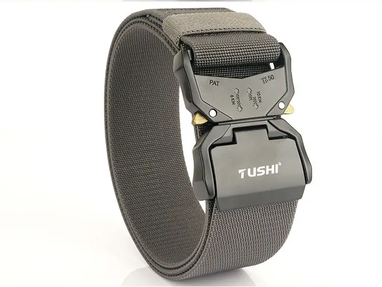 TUSHI 5.0cm Aluminum Tactical Belt for Men — feature 21