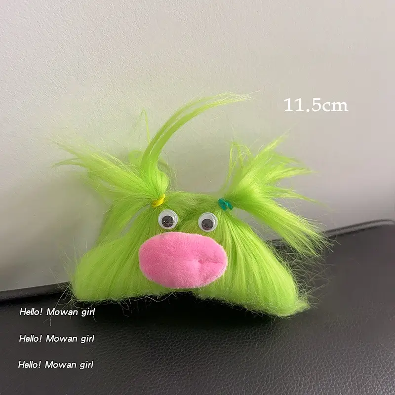Cute Shark Hair Clip for Girls Plush Autumn Winter - Image 3