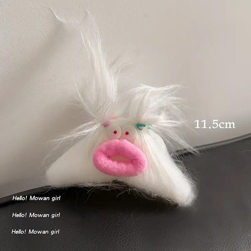 Cute Shark Hair Clip for Girls Plush Autumn Winter - Image 5