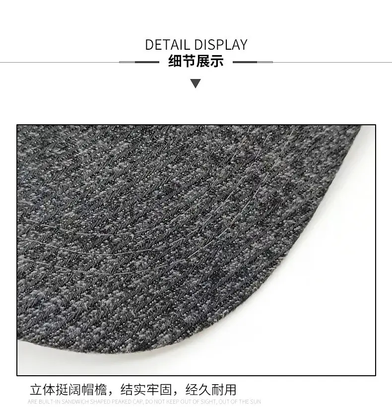 Men's Fleece Lined Black Baseball Cap Winter Warm — feature 8