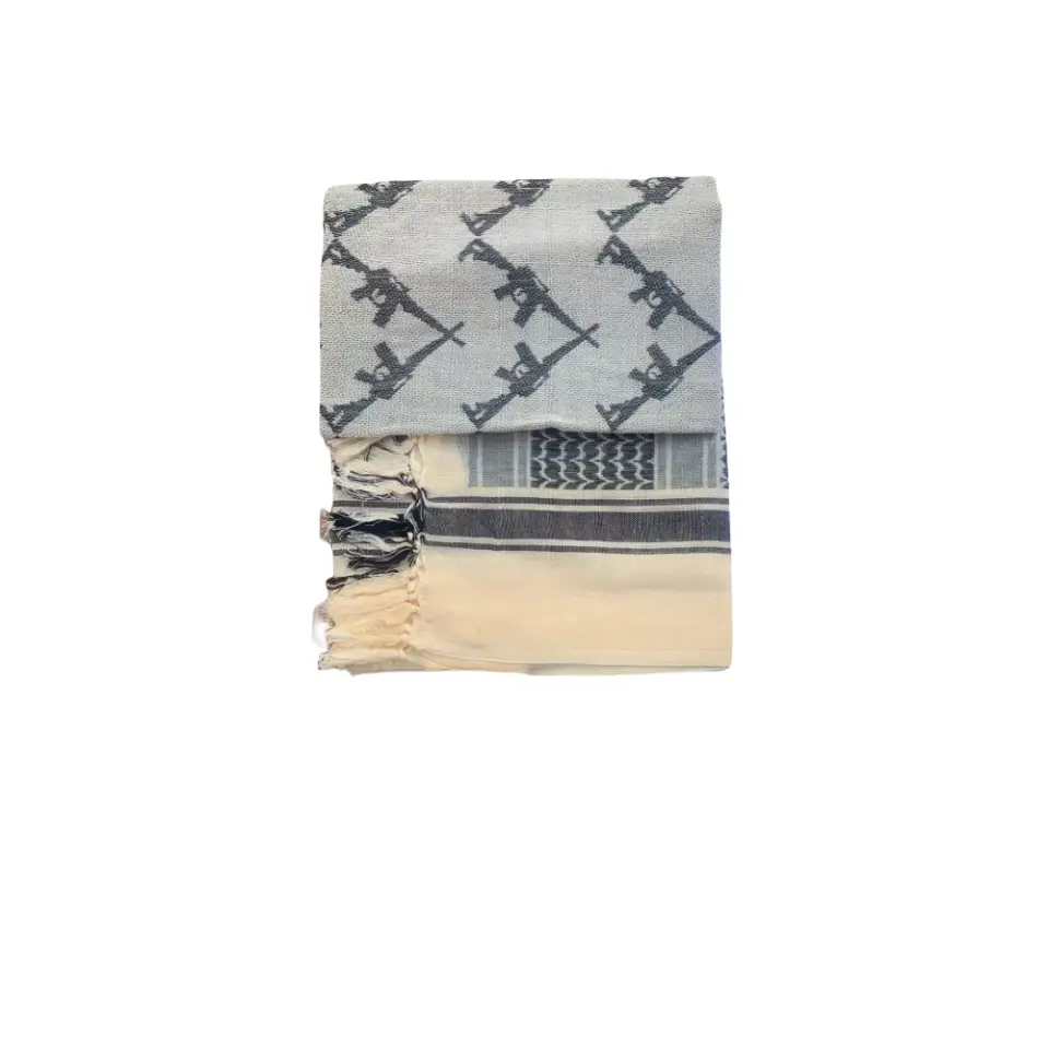 Muslim Cotton Scarf Green Camo Special Forces - Image 26