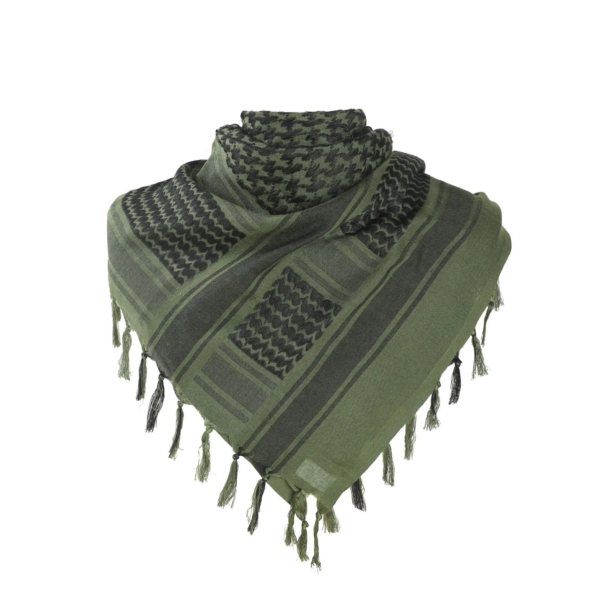 Muslim Cotton Scarf Green Camo Special Forces - Image 6