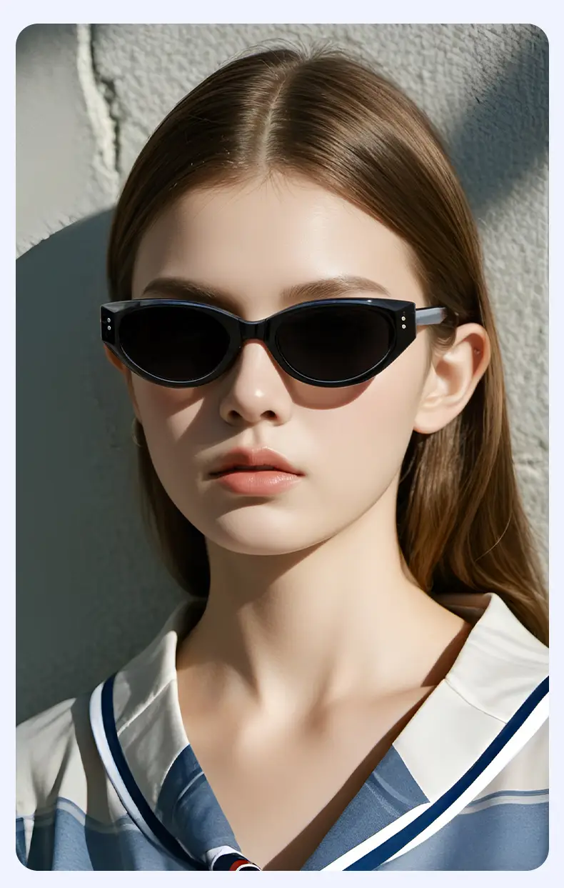 UV Protection Foldable Sunglasses White Men Women β feature 4