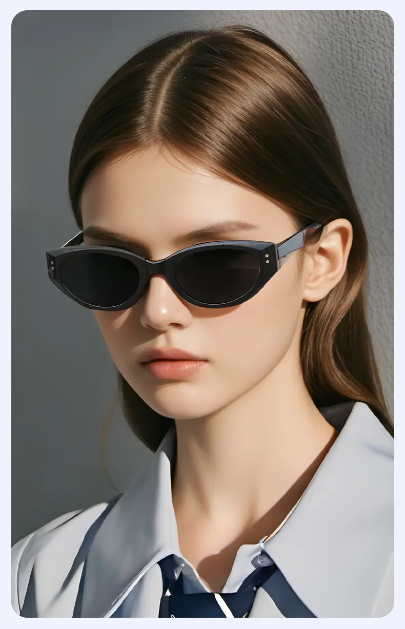 UV Protection Foldable Sunglasses White Men Women β feature 5