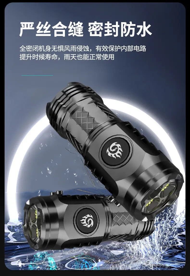 Three-Eye Monster Flashlight with Red Lipstick Design β feature 11