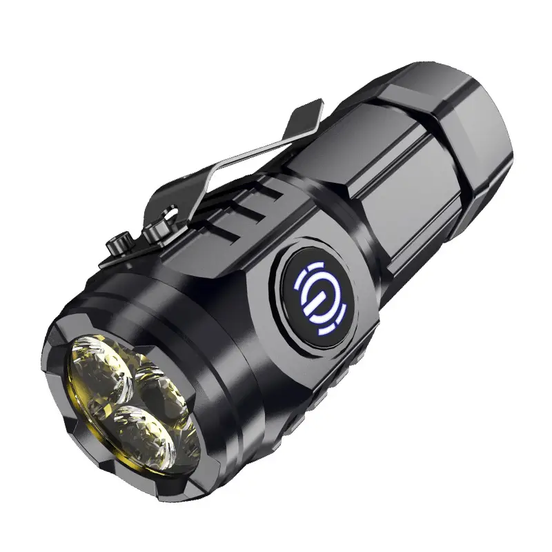 Three-Eye Monster Flashlight with Red Lipstick Design - Image 2